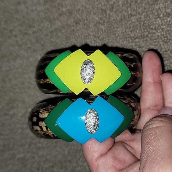 Lulu Frost Vintage Bracelets (one of a kind) FITS SMALL HANDS $150 The 2 Of Them - Picture 4 of 4